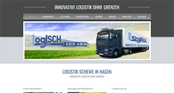 Desktop Screenshot of logistik-schewe.de